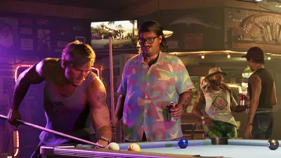 Official Rockstar Games screenshot of Cal Hampton
