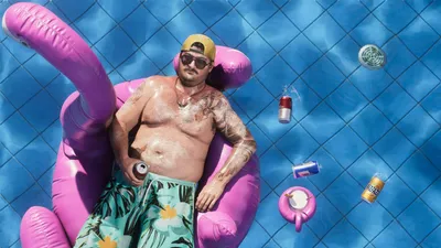 Official Rockstar Games screenshot of Cal Hampton