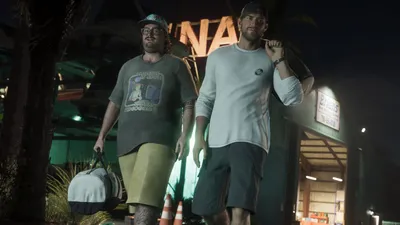 Official Rockstar Games screenshot of Cal Hampton