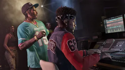 Official Rockstar Games screenshot of Dre'Quan Priest