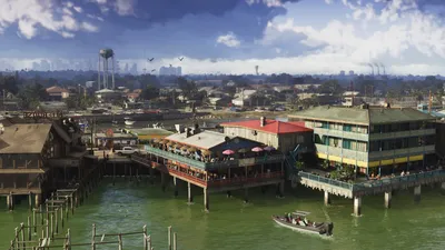 Official Rockstar Games screenshot of Grassrivers