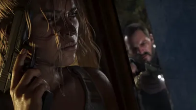 Official Rockstar Games screenshot of Lucia Caminos