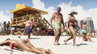 Official Rockstar Games screenshot of Vice City