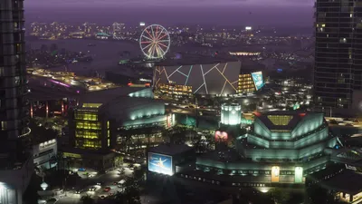 Official Rockstar Games screenshot of Vice City