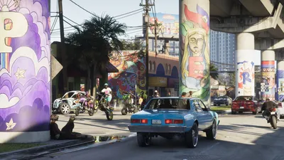 Official Rockstar Games screenshot of Vice City